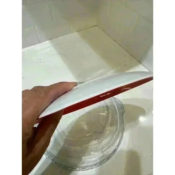 Givenchy "Les Fleurs de Parfums Givenchy", Red Plate Calla Lilly 8" - Picture 8 of 10